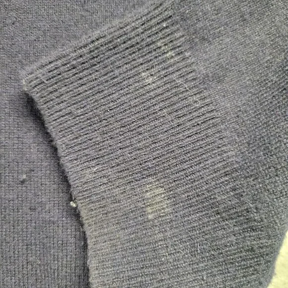 Ralph Lauren Polo Men's Size XXL Crew Neck Washable Merino Wool Sweater Blue - Picture 7 of 12